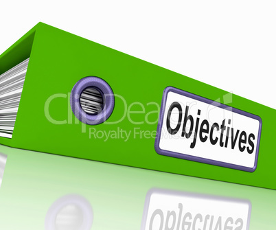 Objectives File Means Correspondence Business And Intent
