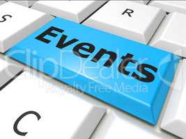 Events Www Indicates World Wide Web And Happening