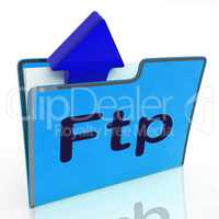 Ftp File Represents Transfer Files And Binder