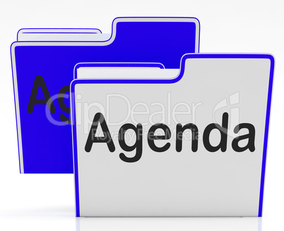 Files Agenda Means Binder Administration And Program