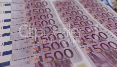 Euro Money Banknotes