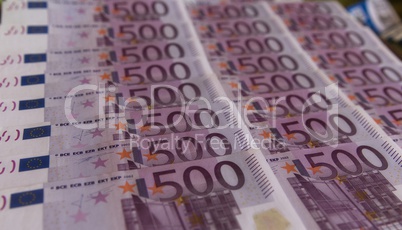 Euro Money Banknotes