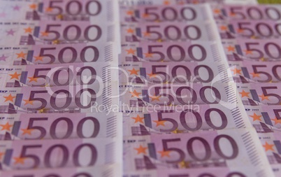 Euro Money Banknotes