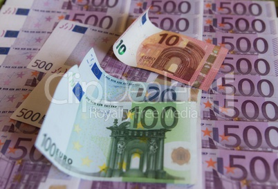 Euro Money Banknotes