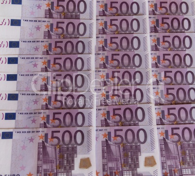 Euro Money Banknotes