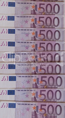 Euro Money Banknotes