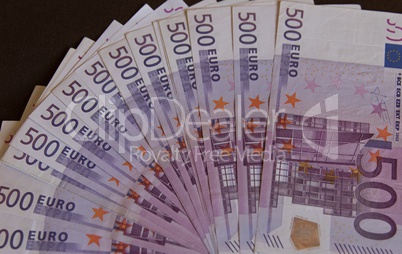 Euro Money Banknotes