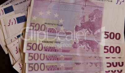 Euro Money Banknotes