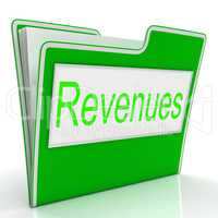 File Revenues Means Document Correspondence And Earnings