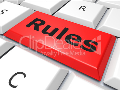 Rules Online Means World Wide Web And Guidance