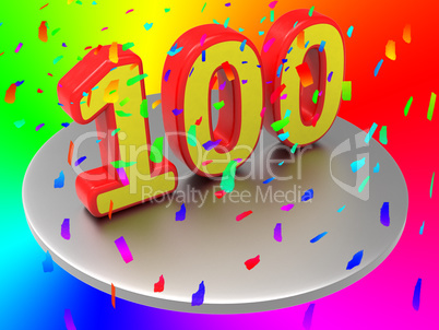 One Hundredth Means Birthday Party And Annual