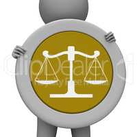 Balance Scales Means Jury Court And Balanced