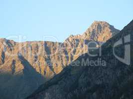 Berge in den Ötztaler Alpen