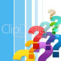 Question Marks Represents Frequently Asked Questions And Asking