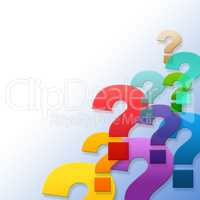 Question Marks Represents Frequently Asked Questions And Answer