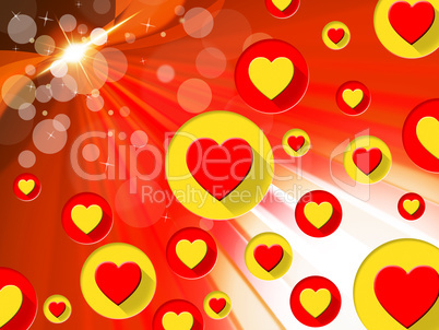 Copyspace Background Means Valentines Day And Blank