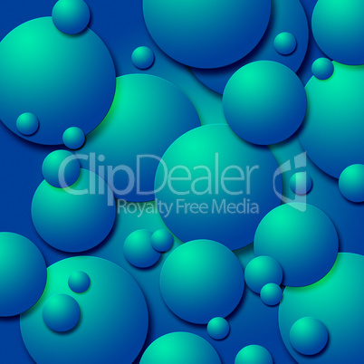 Copyspace Background Represents Spheres Copy-Space And Spherical