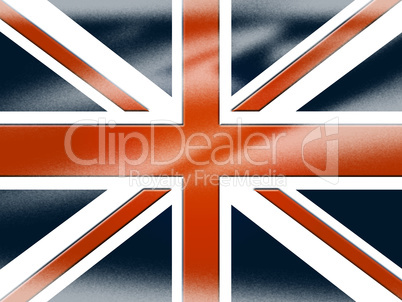 Union Jack Shows United Kingdom And Britain