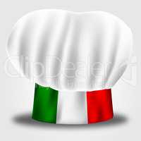 Italy Chef Shows Cooking In Kitchen And Catering