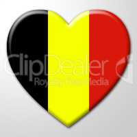 Heart Belgium Shows Valentines Day And Affection