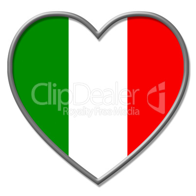Heart Italy Shows Valentine Day And Europe