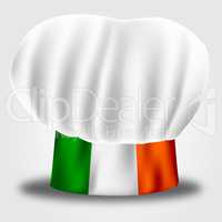 Ireland Chef Indicates Cooking In Kitchen And Catering