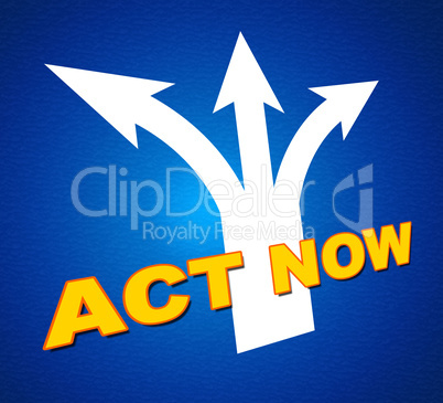 Act Now Shows At This Time And Activism