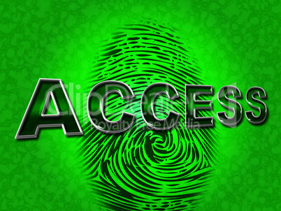 Access Security Means Unauthorized Entry And Permission
