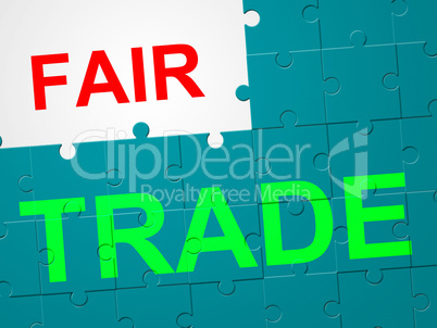 Fair Trade Represents Exporting Buy And Product