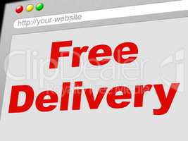 Free Delivery Means With Our Compliments And Complimentary