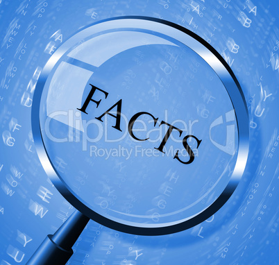 Facts Magnifier Means Details Intelligence And True