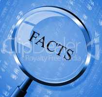 Facts Magnifier Means Details Intelligence And True