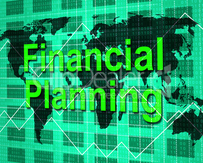 Financial Planning Shows Figures Accounting And Objective