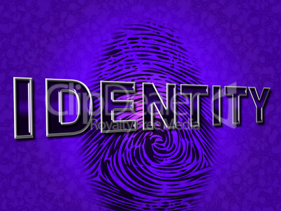 Identity Fingerprint Means Log Ins And Account
