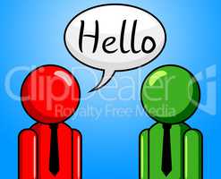 Hello Conversation Means How Are You And Consultation