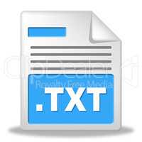 Text File Represents Folders Binder And Folder