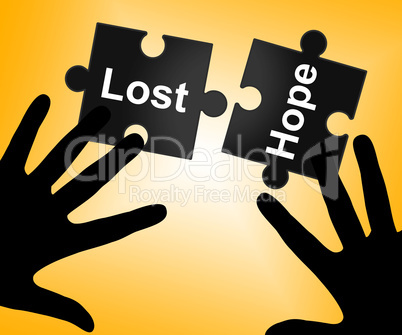 Lost Hope Shows Stop Trying And Wanting
