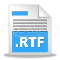 Rtf File Indicates Organized Archiving And Correspondence