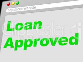 Loan Approved Indicates Advance Assurance And Passed