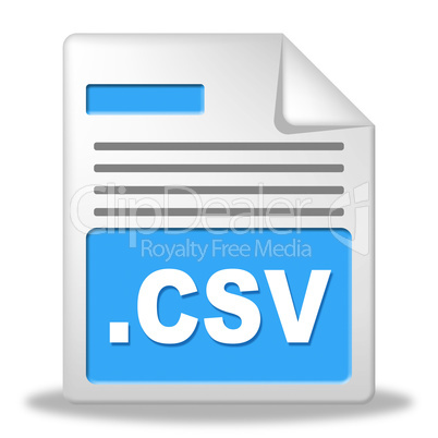 Csv File Represents Comma Seperated Values And Administration