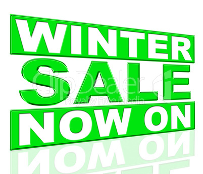 Winter Sale Shows At This Time And Discount