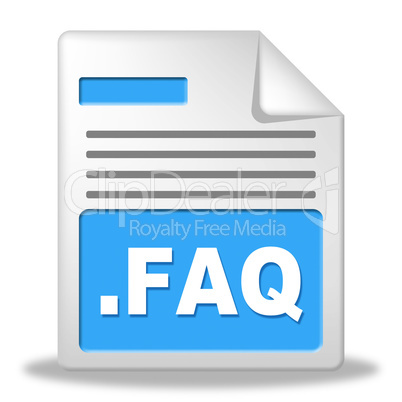 Faq File Shows Frequently Asked Questions And Administration
