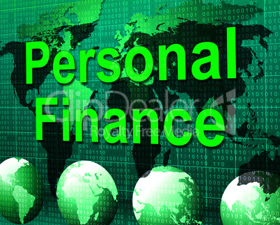 Personal Finance Shows Finances Cost And Commerce