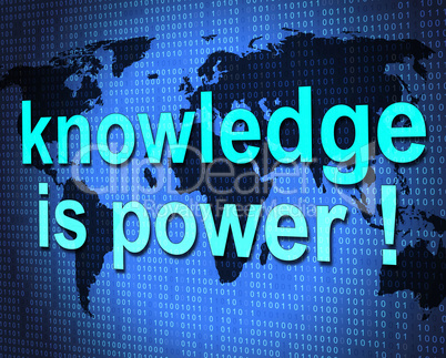 Knowledge Is Power Shows Expertness Comprehension And Tutoring