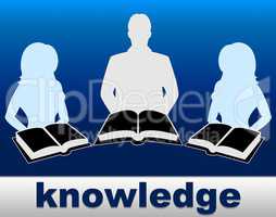 Knowledge Books Indicates Proficiency Textbook And Expertness