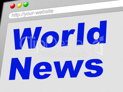World News Indicates Newsletter Info And Globalize