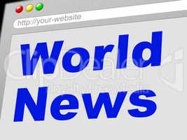 World News Indicates Newsletter Info And Globalize