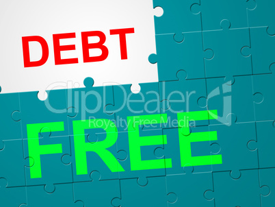 Debt Free Means Debit Card And Arrears