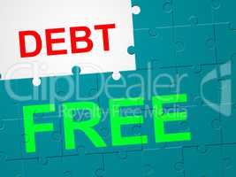 Debt Free Means Debit Card And Arrears