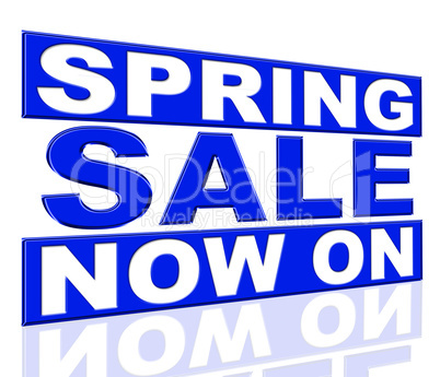 Spring Sale Means At This Time And Closeout